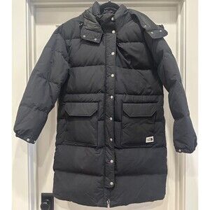 Women's The North Face Sierra Down Parka Coat Size L Black NWOT!